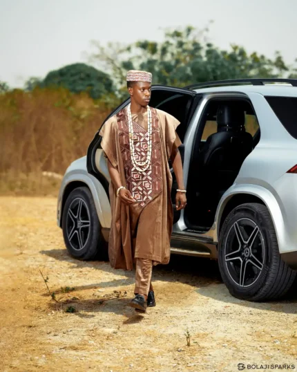 Sahara Royale Embroidered Agbada Set