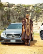 Azure Monarch Agbada - Image 4